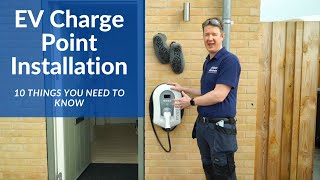 10 things you NEED TO KNOW before getting an ELECTRIC VEHICLE CHARGING POINT installed at your home [upl. by Latta]