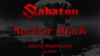 Sabaton  Nuclear Attack Lyrics English amp Deutsch [upl. by Oht391]