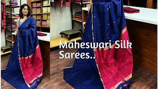 Maheswari silk Saree Collection [upl. by Martinez]