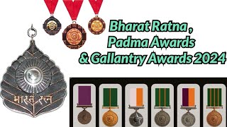 Bharat Ratna 2024 Padma Awards 2024 amp Gallantry Awards 2024 by Sachin Sir [upl. by Michaud]