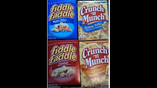 Is Fiddle Faddle Better Than Crunch N Munch Comparing Caramel and Butter Toffee Popcorns [upl. by Gesner]