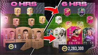 Whats the Best Team you can make in 6 Hours on FIFA 22 [upl. by Liscomb]