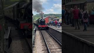 Gloucestershire and Warwickshire railway 2024 steamlocomotive steamtrain [upl. by Cointon]