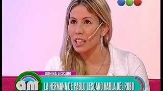 ROMINA LESCANO ENTREVISTA EN AM LA ESTAFA [upl. by Jacquette148]