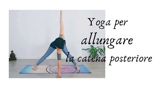 Yoga per allungare la catena posteriore del corpo [upl. by Emirak]