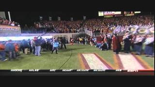 Virginia Techs Entrance from VT vs UNC game on ESPN [upl. by Annovy]