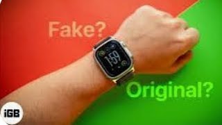 unboxing fake Apple watch [upl. by Janela]