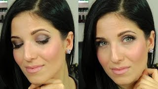 Gray Smokey Eye Makeup Tutorial  Vitale Style with Laura Vitale [upl. by Schonfield]