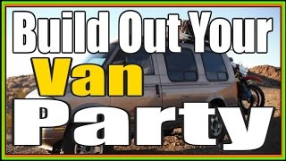 Van Build Out Party Lake Havasu City November 1st [upl. by Annalla528]