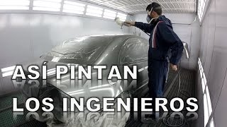 Cómo pintan y barnizan los ingenieros [upl. by Apgar]