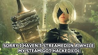 im back with more nier now that my steam isnt hacked [upl. by Nimaj]