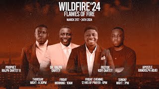 CAMPUS RUSH  WILDFIRE 24  FLAMES OF FIRE DAY 2  PASTOR NICK TSHILENGE  MARCH 22 2024 [upl. by Winshell]