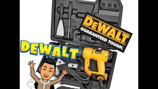 TOOL REVIEW  DEWALT D26960 HEATGUN [upl. by Solomon126]