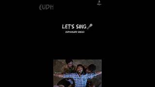 Lets Sing🎤 Udhungada Sangu Song  shorts youtubeshorts [upl. by Wershba691]