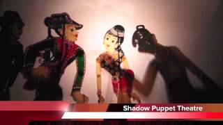 Shadow Puppet Theatre  Wayang Kulit [upl. by Enimrej]