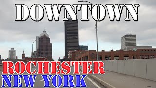 Rochester  New York  4K Downtown Drive [upl. by Shiff]