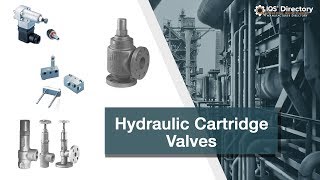 Hydraulic Cartridge Valve Manufacturers Suppliers and Industry Information [upl. by Annocahs]