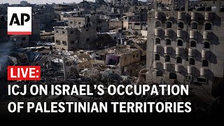 ICJ Day 4 LIVE Top UN court hearing on Israel’s occupation of Palestinian territories [upl. by Dex402]