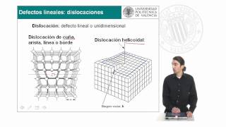 Defectos en estructuras cristalinas  522  UPV [upl. by Borek620]