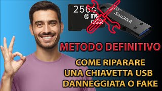 Chiavette USB e Schede MicroSd non rilevate ripariamole ripristinando il firmware [upl. by Delcina]