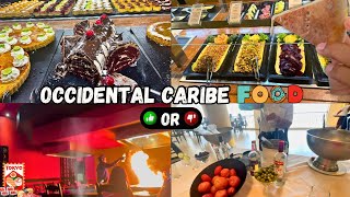 Occidental Caribe Punta Cana Food  AllInclusive Resort  Delicious or Disappointing [upl. by Platon]