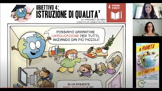 Obiettivo 4  Istruzione di qualità  Lettura del fumetto quotIl Pianeta e i 17 Obiettiviquot [upl. by Ttezzil358]