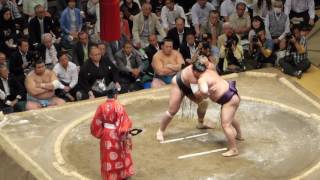 Sokokurai 33  Osunaarashi 42  Sumo  Natsubasho 16 [upl. by Aloap]