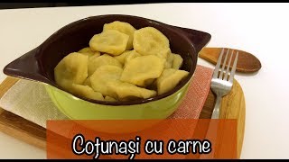 Coltunasi cu carne  Pelmeni  Katys Food [upl. by Ysdnyl]