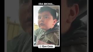 ERA BROMA  Con el asado NO  shorts niños humor chistes [upl. by Agn149]