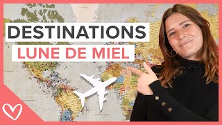 DESTINATIONS exotiques pour la LUNE DE MIEL [upl. by Rumit]