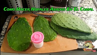 Cómo Hacer Nopales En El Comal [upl. by Maddock]