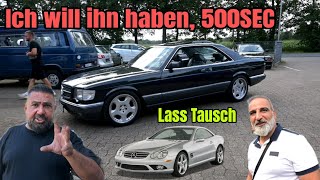 Mein Traumwagen Mercedes 500 SECtauschen gegen SL 55 Kompressor [upl. by Lertnek612]