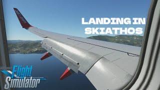 MSFS 2020  AWESOME Jet2 landing in Skiathos [upl. by Akined]