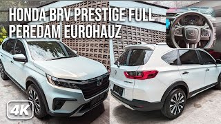 HONDA BRV PRESTIGE LENGKAP SENSING BARU DI PASANG PEREDAM AGAR KABIN SENYAP [upl. by Enoch857]