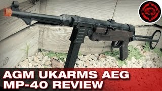 AGM UKARMS MP40 Review Unboxing and Shooting [upl. by Gereld866]