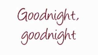 Maroon 5  Goodnight Goodnight lyrics [upl. by Htebilil]