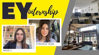 A Week As A Strategy Intern  EY INTERNSHIP WEEK 2 [upl. by Anoyi]