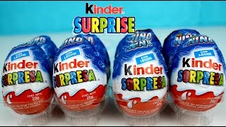 HUEVOS KINDER SORPRESA EN ESPAÑOL KINDER SURPRISE EGGS [upl. by Kcirdot]