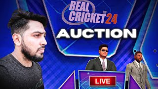 RCPLIPL Auction Live  Real Cricket 24 Auction Live  RtxVivek [upl. by Brookes]