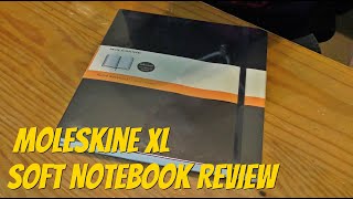 FBS Gear Moleskine XL Softcover Notebook Review [upl. by Anytsyrk]