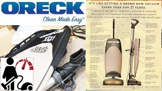 Oreck XL21 Upright vacuum Repair [upl. by Vories]