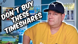 6 Timeshare Systems WE WOULD NEVER BUY [upl. by Treharne]