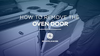 How to Remove the Oven Door [upl. by Aimej]