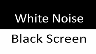 Uninterrupted White Noise  Black Screen  No Ads  12 Hours of Calming Sound for Quiet Spaces [upl. by Stuppy]