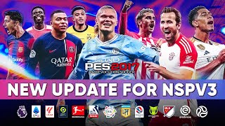 PES 2017 Update For Next Season Patch V3  Full Preview [upl. by Erland837]