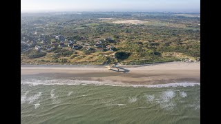 Uitkijkpunt De Panne  dronevlucht augustus 2024 [upl. by Eliak674]