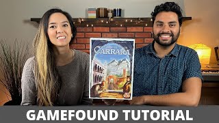 The Palaces of Carrara 2nd ed  Gamefound Tutorial [upl. by Cammy]