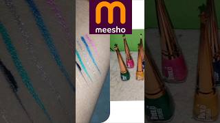 Eyeliner 😻shortvideo meesho [upl. by Kauslick]