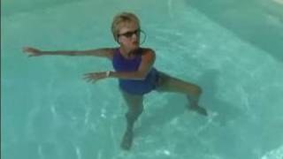 Water Aerobics Exercises  How to Do a Russian Twist for Water Aerobics [upl. by Yaja]