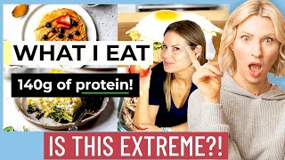 Dietitian reviews Clean amp Delicious High Protein Diet 140 grams per day [upl. by Annirac]